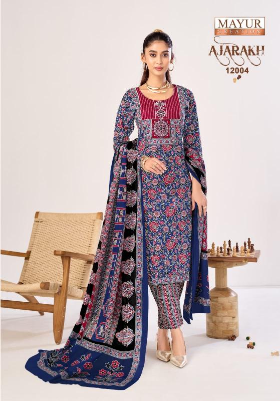 Mayur ajarakh vol 12 designer kurti wholesalers in delhi